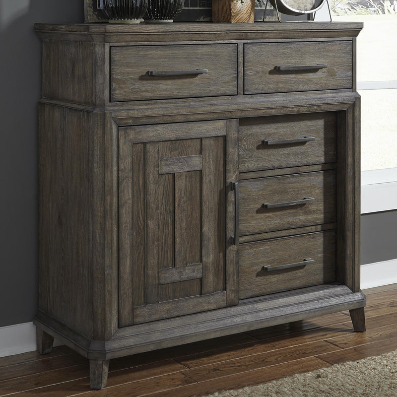 Liberty Furniture Industries Inc. Artisan Prairie 5-Drawer Chest 823-BR42 IMAGE 1