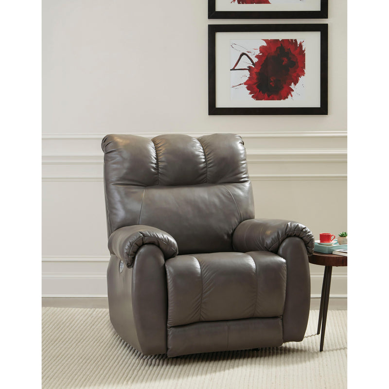 Southern Motion Top Flight Leather Recliner with Wall Recline 2146/906-04 IMAGE 2