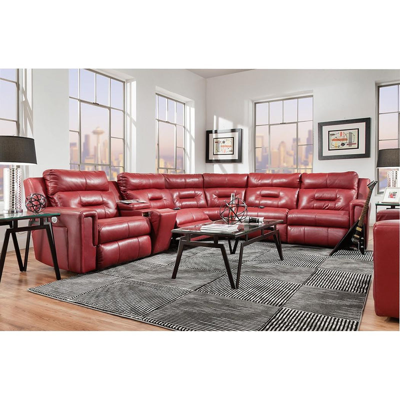 Southern Motion Excel Reclining Leather 6 pc Sectional 866-07/866-46/866-92/866-84/866-80/866-08/263-11 IMAGE 1