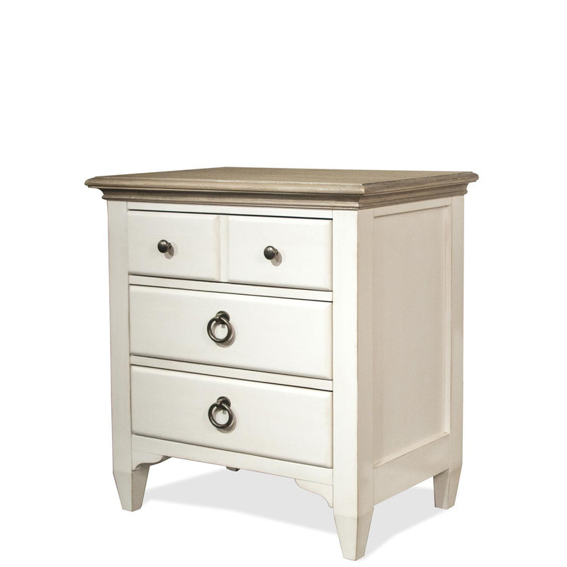 Riverside Furniture Myra 3-Drawer Nightstand 59569 IMAGE 2