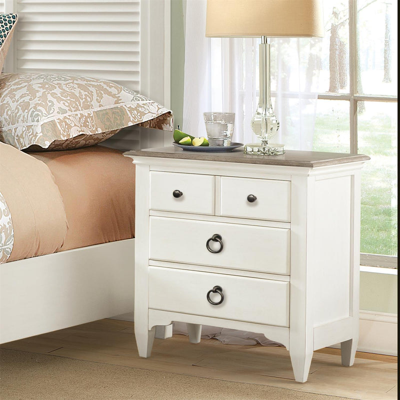 Riverside Furniture Myra 3-Drawer Nightstand 59569 IMAGE 7