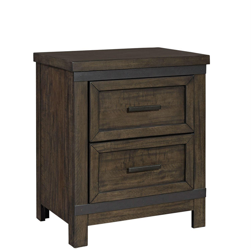 Liberty Furniture Industries Inc. Thornwood Hills 2-Drawer Nightstand 759-BR60 IMAGE 2