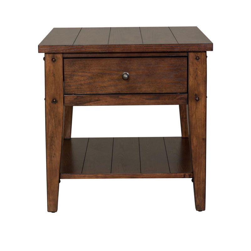 Liberty Furniture Industries Inc. Lake House End Table 210-OT1020 IMAGE 1