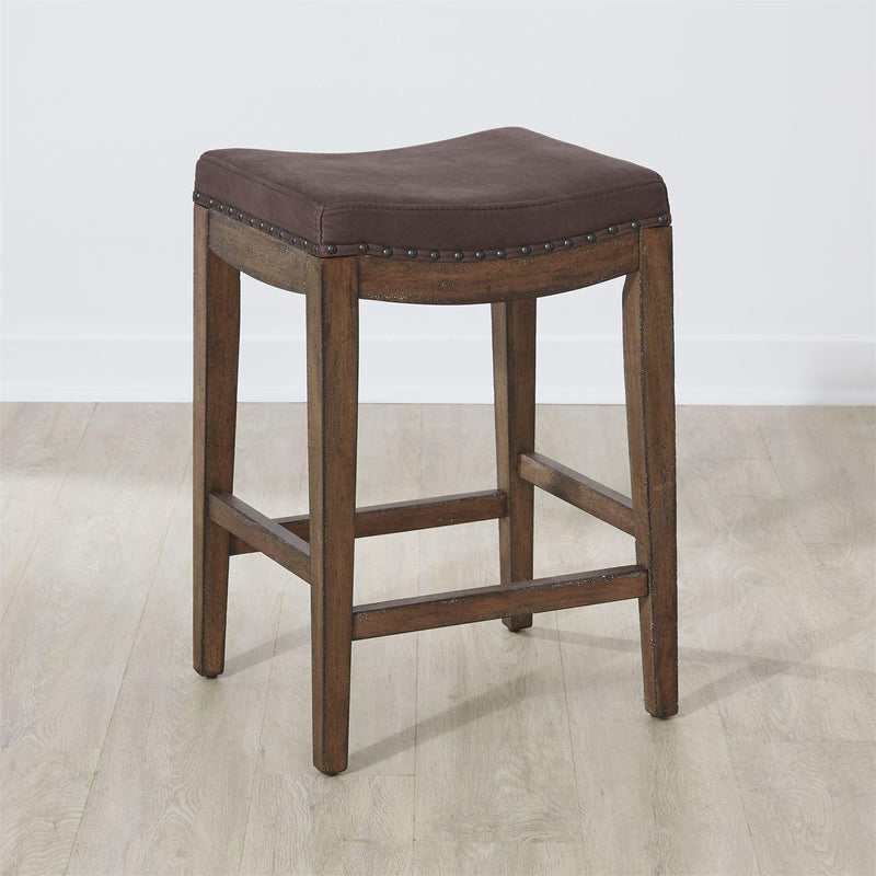 Liberty Furniture Industries Inc. Aspen Skies Counter Height Stool 416-OT9001 IMAGE 1