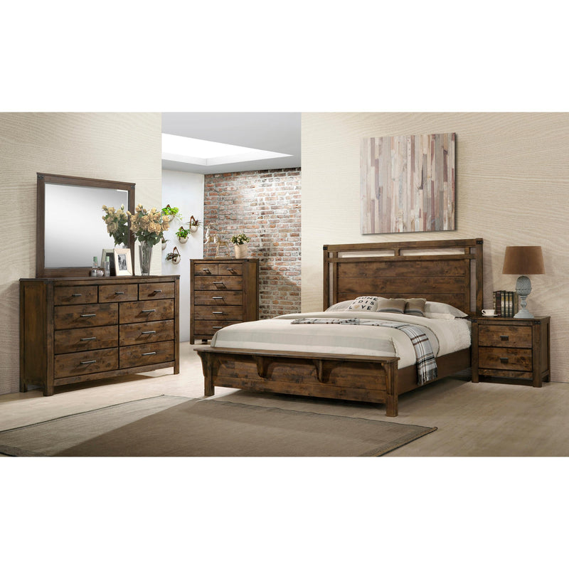 Crown Mark Curtis King Panel Bed B4810-K-HB/B4810-K-FB/B4810-KQ-RAIL IMAGE 2