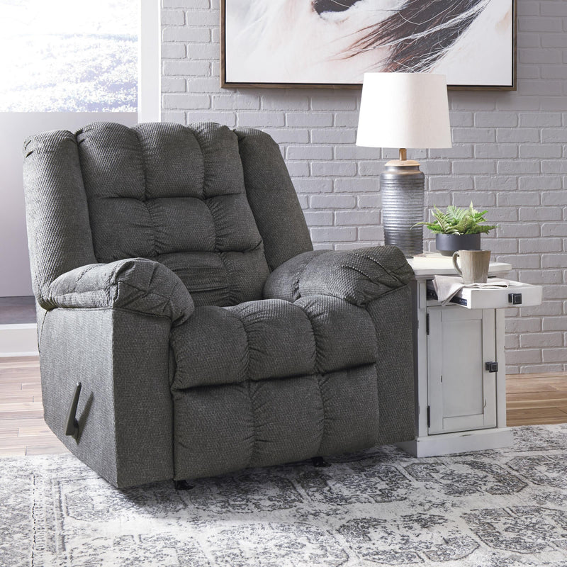 Signature Design by Ashley Drakestone Rocker Fabric Recliner 3540225 IMAGE 6