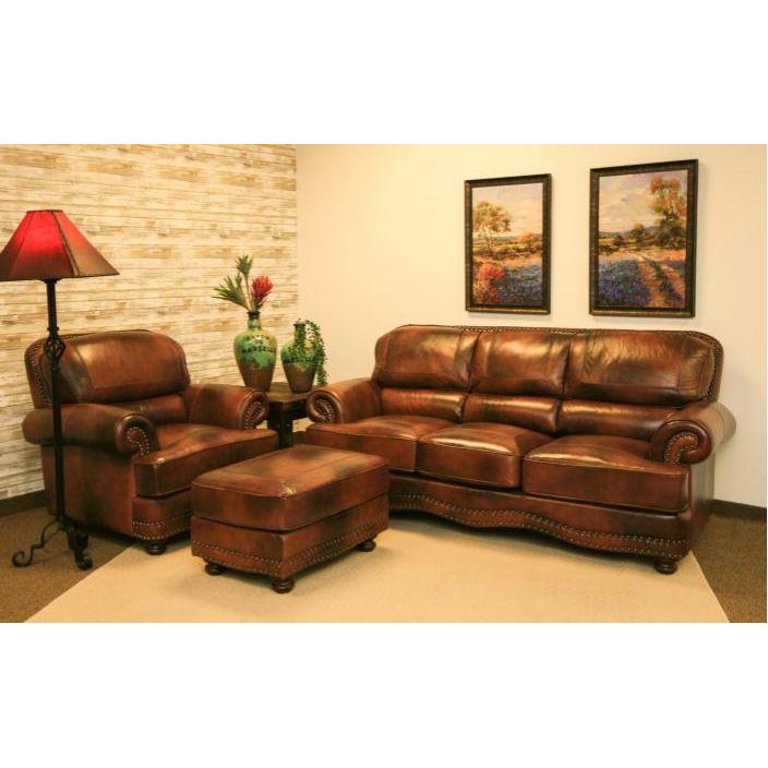 LMT Imports Cowboy Stationary Leather Sofa XCLGI-D6266-03 SOFA IMAGE 2