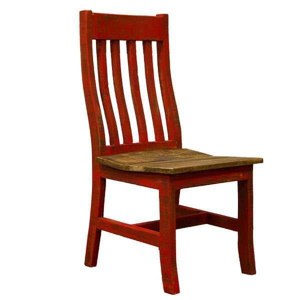 LMT Imports Red Santa Rita Dining Chair VSERU-PR-SIL6 RED IMAGE 1