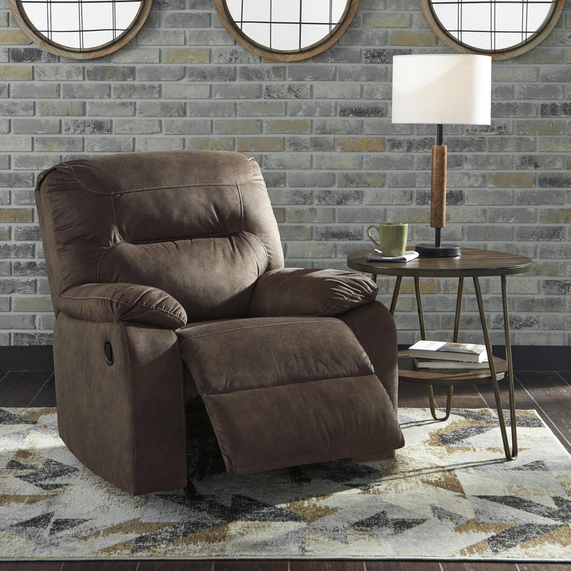 Signature Design by Ashley Bolzano Rocker Fabric Recliner 9380225 IMAGE 4