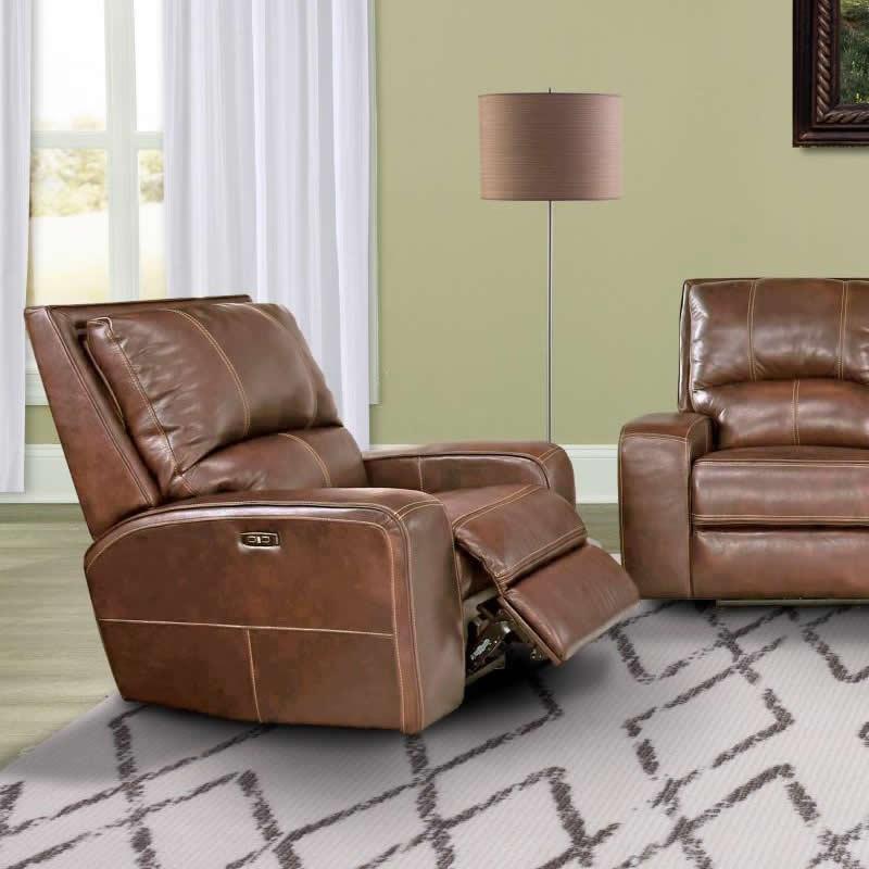 Parker Living Swift Power Leather Match Recliner MSWI