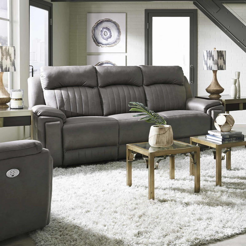 Southern Motion Silver Screen Reclining Fabric Sofa 743-31-167-14 IMAGE 1