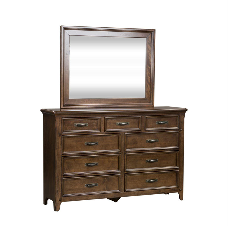 Liberty Furniture Industries Inc. Saddlebrook 9-Drawer Dresser 184-BR-DM IMAGE 2
