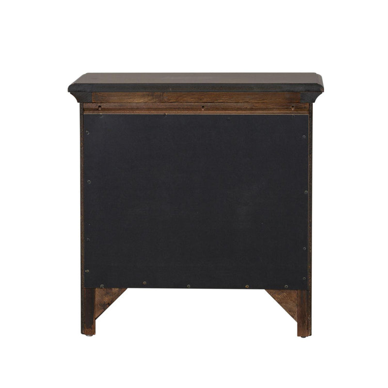 Liberty Furniture Industries Inc. Saddlebrook 3-Drawer Nightstand 184-BR61 IMAGE 3