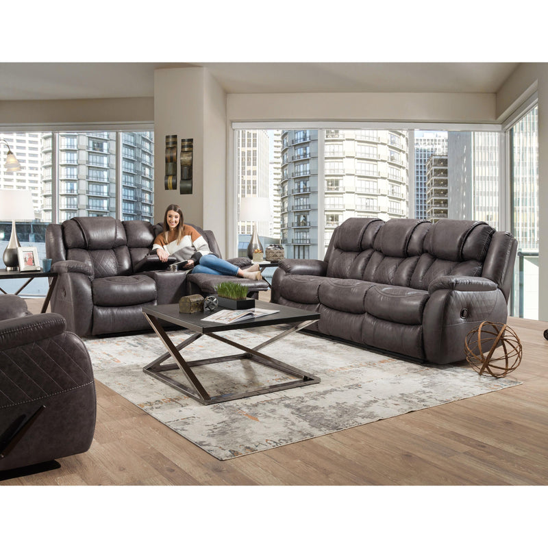 Homestretch Furniture Reclining Fabric Sofa 182-30-14 IMAGE 2