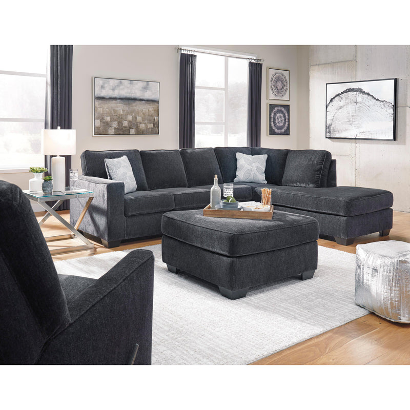 Signature Design by Ashley Altari Fabric Full Sleeper Sectional 8721310/8721317 IMAGE 8