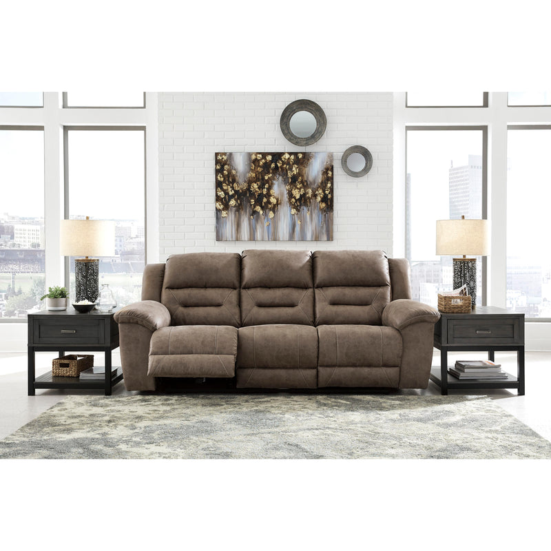 Signature Design by Ashley Stoneland Power Reclining Leather Look Sofa 3990587 IMAGE 4