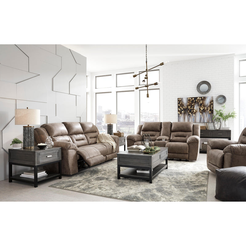 Signature Design by Ashley Stoneland Power Reclining Leather Look Sofa 3990587 IMAGE 9