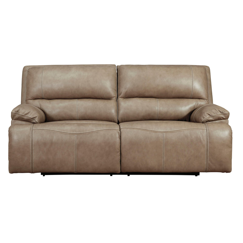 Signature Design by Ashley Ricmen Power Reclining Lether Match Sofa U4370247 IMAGE 1