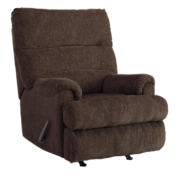 Signature Design by Ashley Man Fort Rocker Fabric Recliner 4660625 IMAGE 1