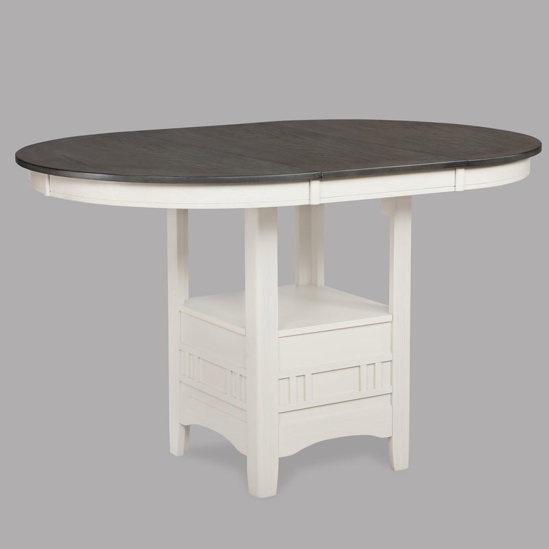 Crown Mark Oval Hartwell Counter Height Dining Table with Pedestal Base 2795CG-T-4260 IMAGE 1