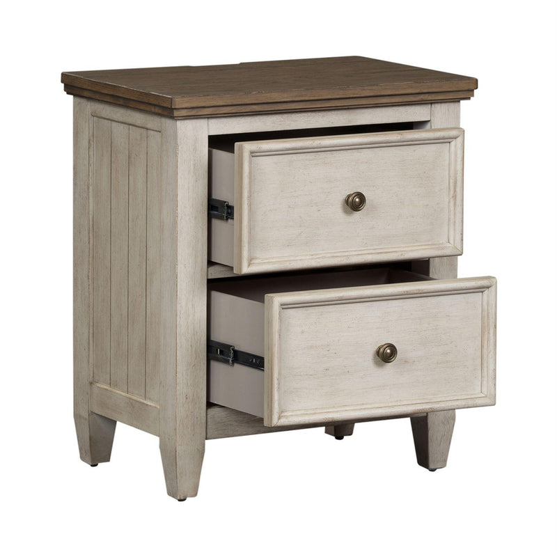 Liberty Furniture Industries Inc. Heartland 2-Drawer Nightstand 824-BR63 IMAGE 3