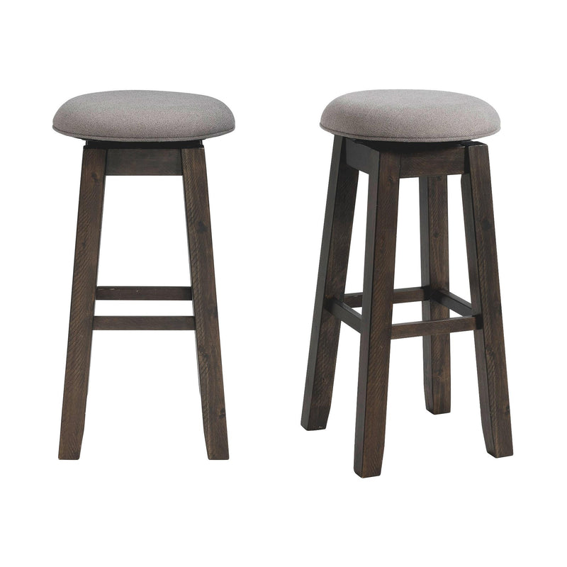 Elements International Morrison Pub Height Stool DMO100BSWSBTFE IMAGE 8