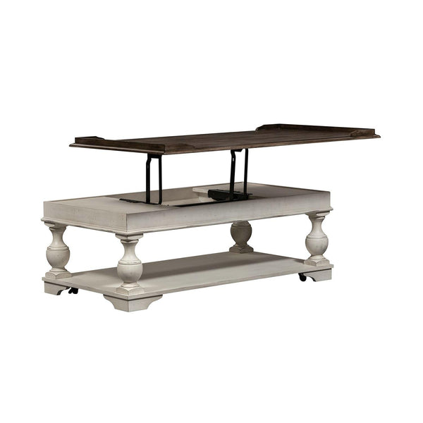 Liberty Furniture Industries Inc. Abbey Road Lift Top Cocktail Table 455W-OT1010 IMAGE 1