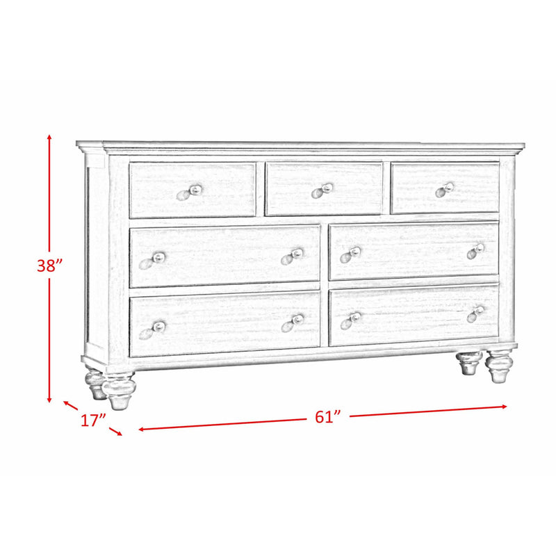 Elements International Chatham 7-Drawer Dresser CH555DR IMAGE 5