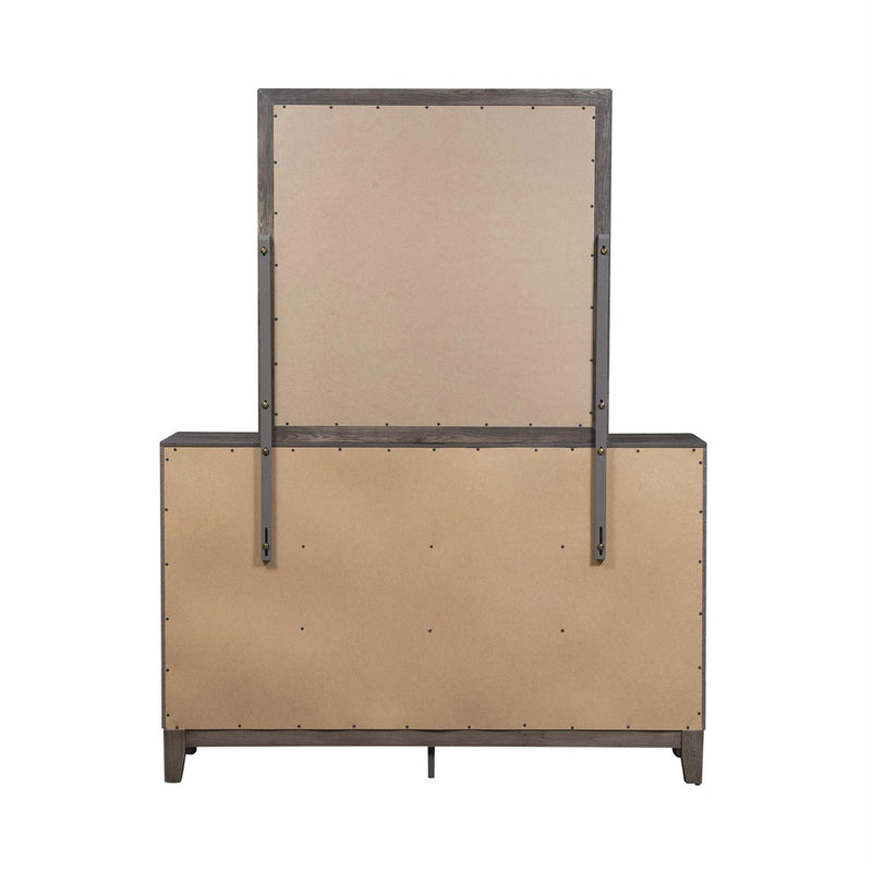 Liberty Furniture Industries Inc. Ridgecrest 6-Drawer Dresser with Mirror 384-BR-DM IMAGE 5