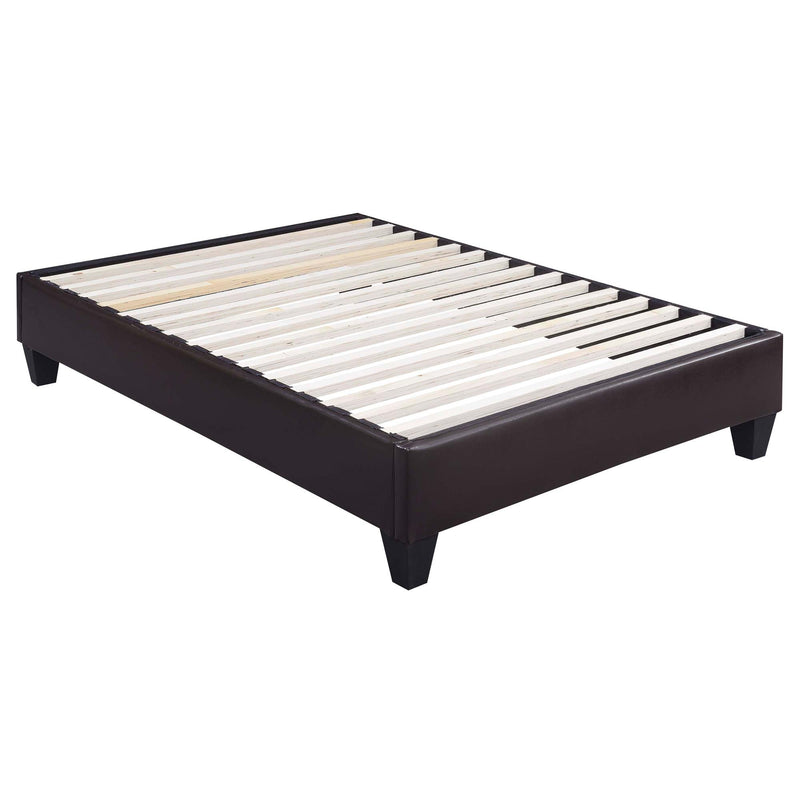 Elements International Abby Twin Upholstered Platform Bed UBB101TBBO IMAGE 5