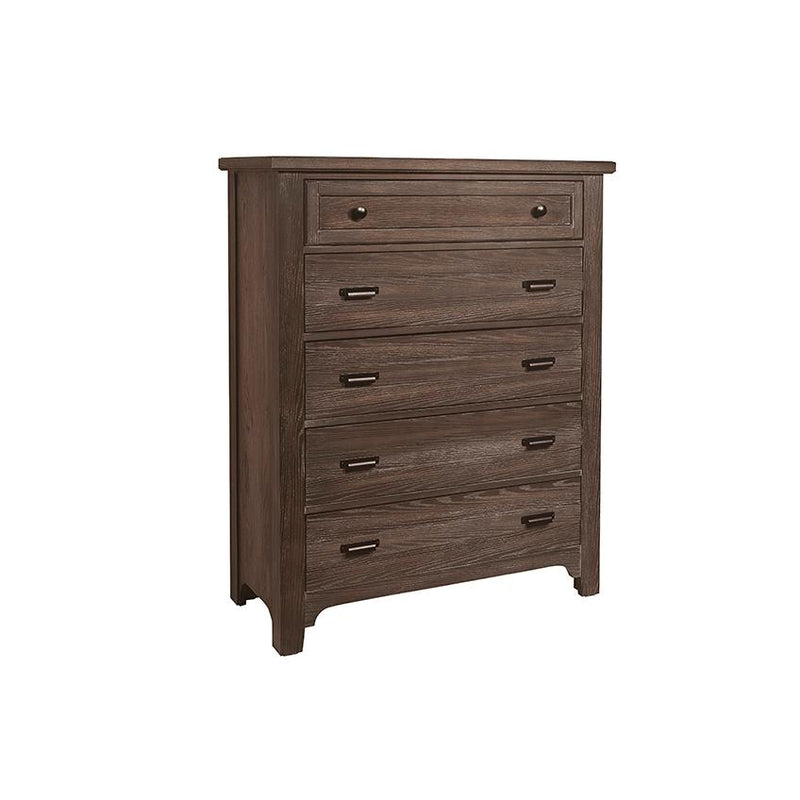 Vaughan-Bassett Bungalow 5-Drawer Chest 740-115 IMAGE 1