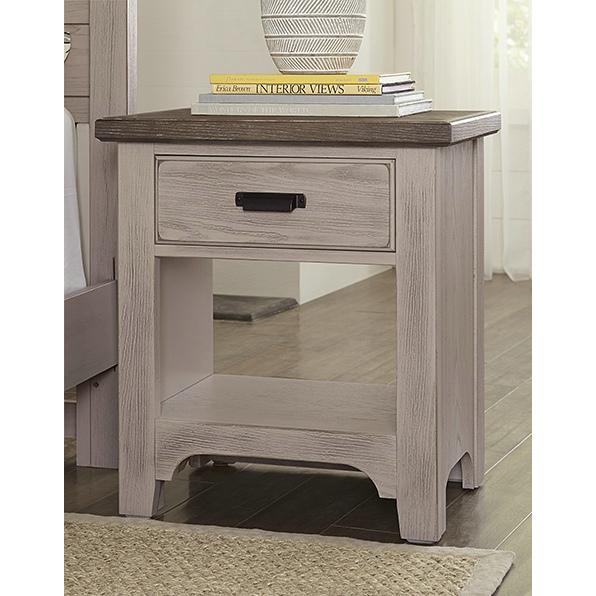 Vaughan-Bassett Bungalow 1-Drawer Nightstand 741-226 IMAGE 4