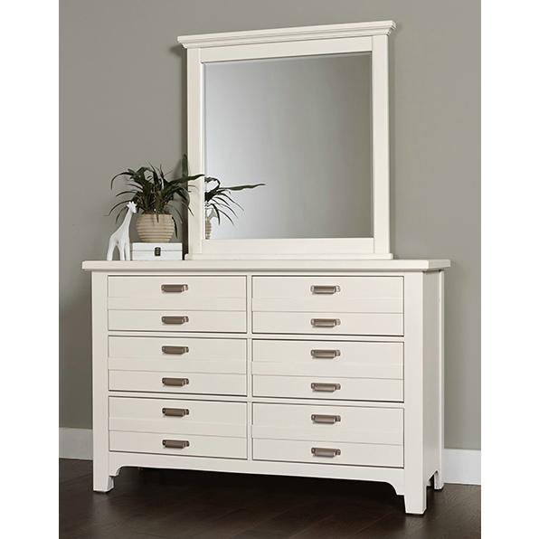 Vaughan-Bassett Bungalow Landscape Dresser Mirror 744-445 IMAGE 3