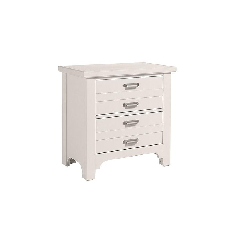 Vaughan-Bassett Bungalow 2-Drawer Nightstand 744-227 IMAGE 1