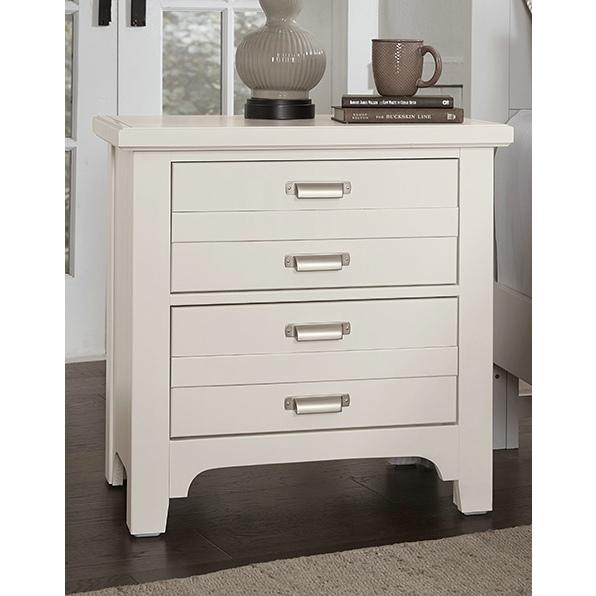 Vaughan-Bassett Bungalow 2-Drawer Nightstand 744-227 IMAGE 3