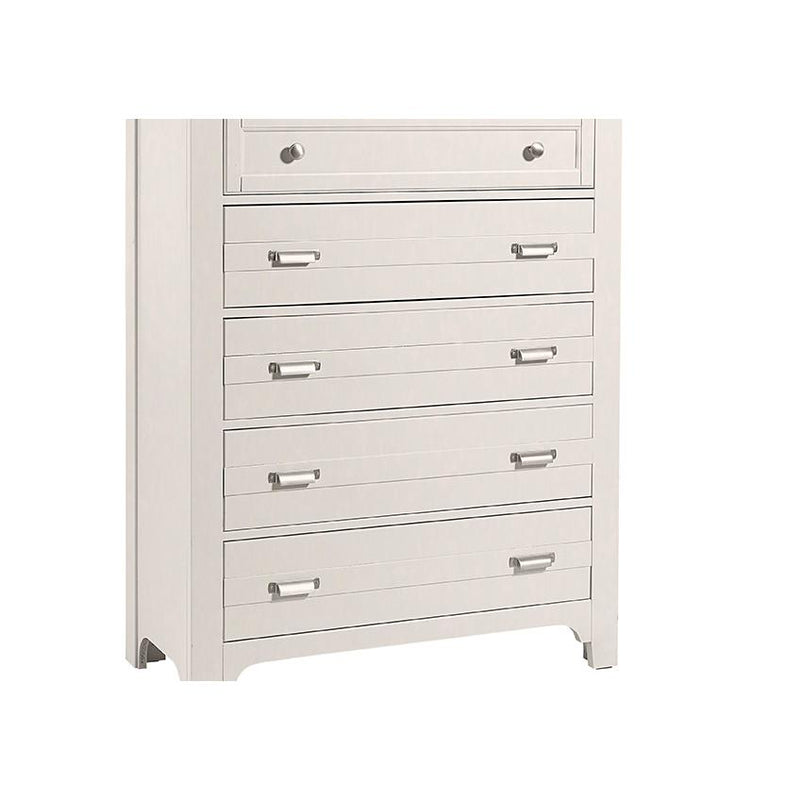 Vaughan-Bassett Bungalow 5-Drawer Chest 744-115 IMAGE 1