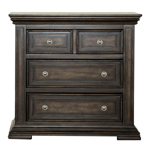 Liberty Furniture Industries Inc. Big Valley 3-Drawer Nightstand 361-BR62 IMAGE 1
