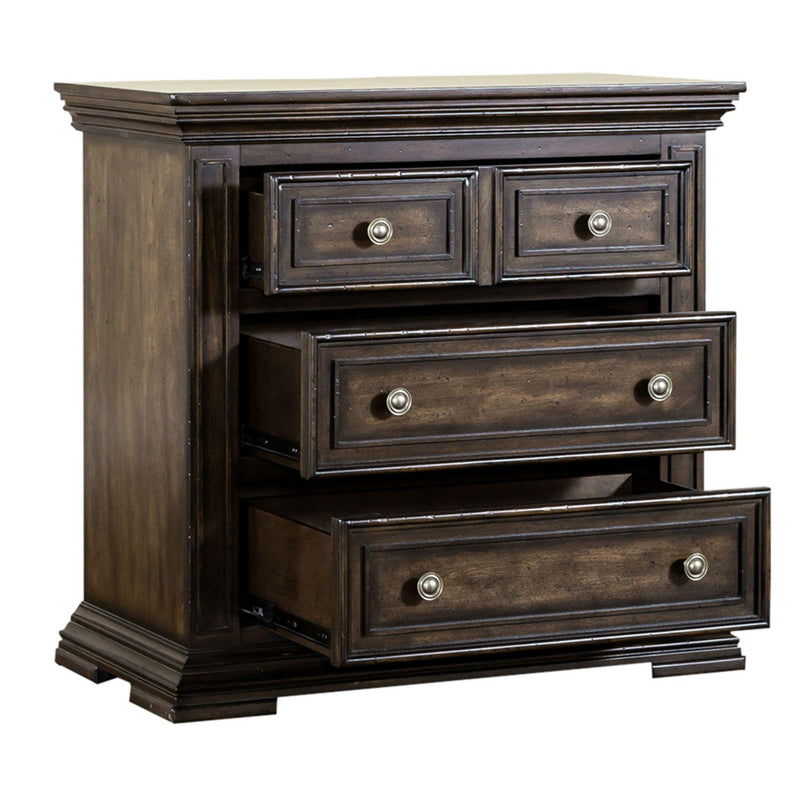 Liberty Furniture Industries Inc. Big Valley 3-Drawer Nightstand 361-BR62 IMAGE 3