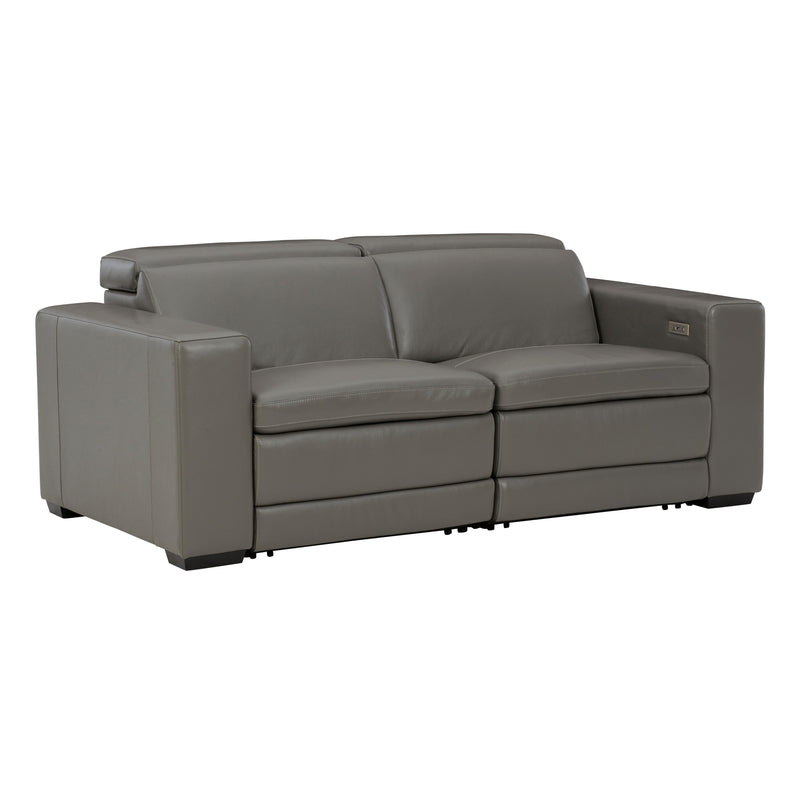 Signature Design by Ashley Texline Power Reclining Leather Match 2 pc Sectional U5960322/U5960321/U5960323 IMAGE 1