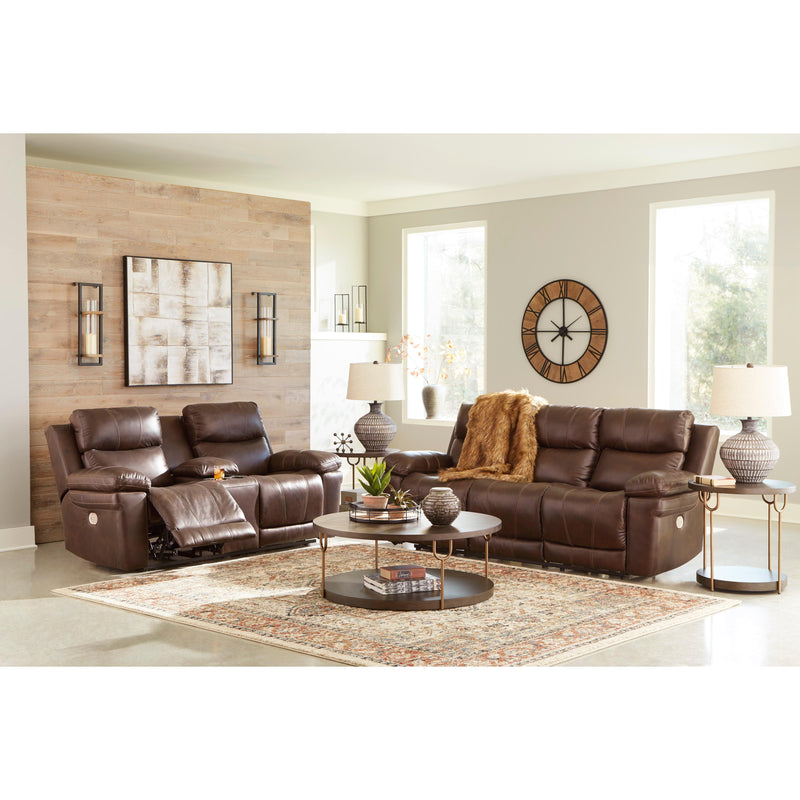 Signature Design by Ashley Edmar Power Reclining Leather Match Sofa U6480515 IMAGE 11