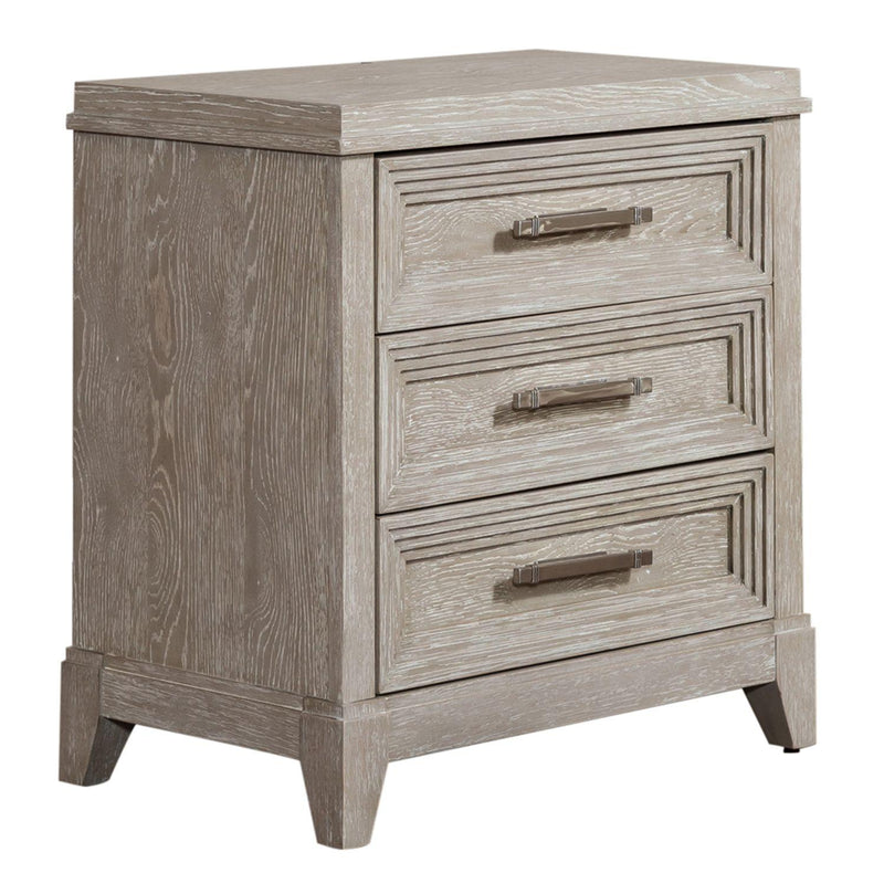 Liberty Furniture Industries Inc. Belmar 3-Drawer Nightstand 902-BR61 IMAGE 2