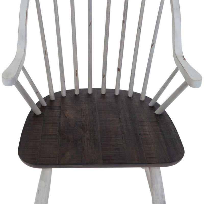 Liberty Furniture Industries Inc. Farmhouse Arm Chair 139WH-C1000A IMAGE 5