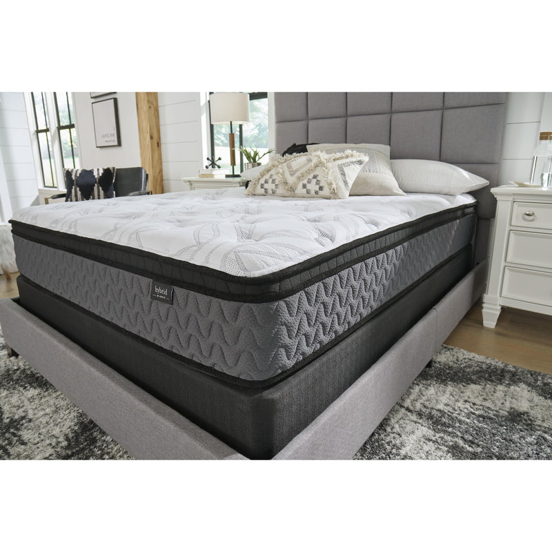 Sierra Sleep 12 Inch Pocketed Hybrid M59021 Full Mattress IMAGE 3