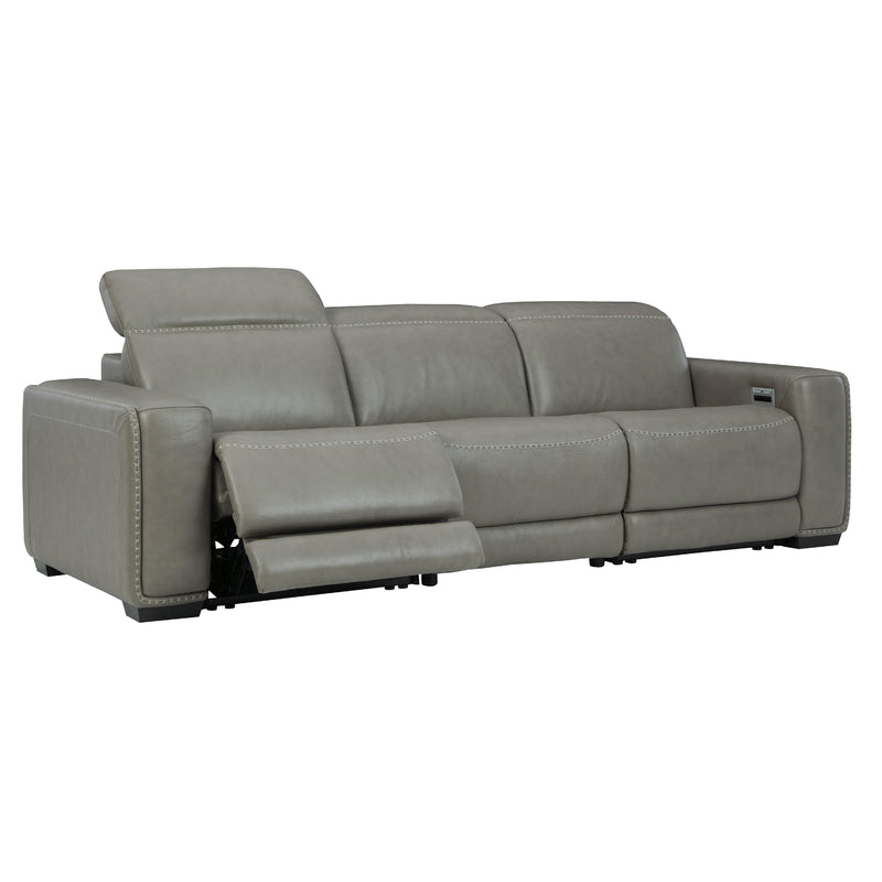 Signature Design by Ashley Correze Power Reclining Leather Match 3 pc Sectional U9420258/U9420246/U9420262 IMAGE 2