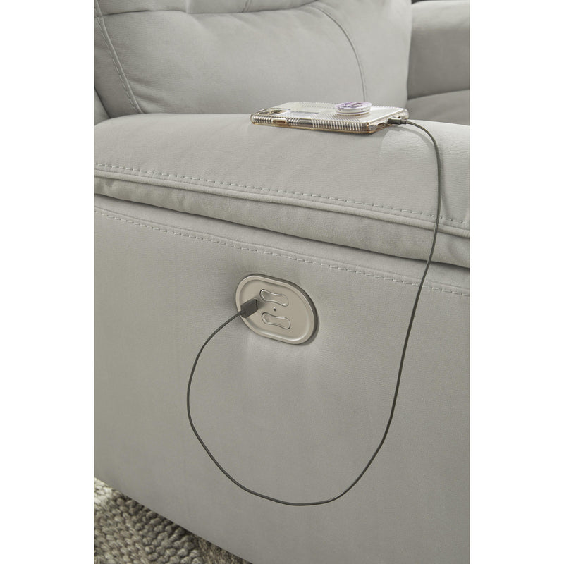 Signature Design by Ashley Next-Gen Gaucho Power Reclining Fabric Loveseat 6080618 IMAGE 8