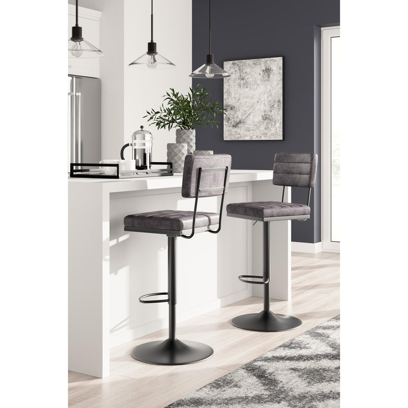 Signature Design by Ashley Strumford Adjustable Height Stool D119-630 IMAGE 2