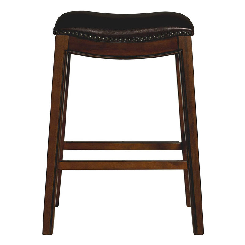 Elements International Fiesta Pub Height Stool LFS100BSTDB IMAGE 2