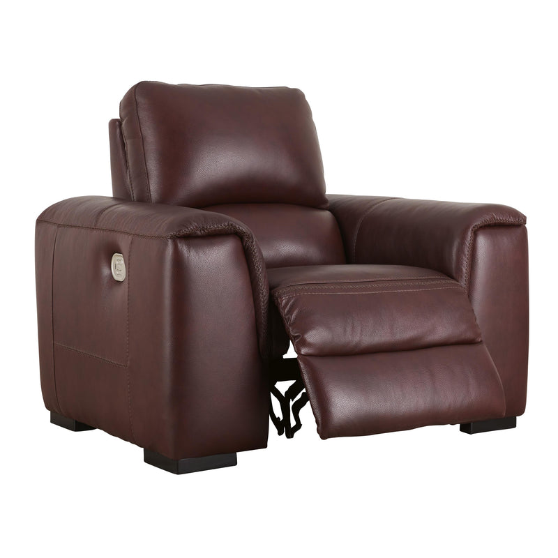 Signature Design by Ashley Alessandro Power Leather Look Recliner U2550113 IMAGE 2