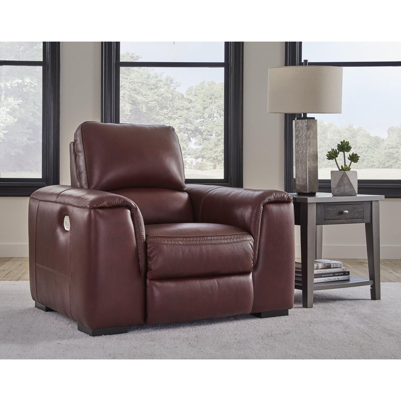 Signature Design by Ashley Alessandro Power Leather Look Recliner U2550113 IMAGE 6