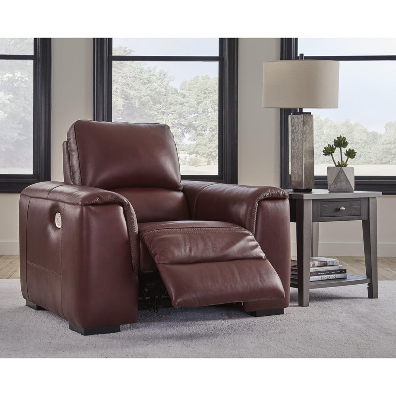 Signature Design by Ashley Alessandro Power Leather Look Recliner U2550113 IMAGE 7